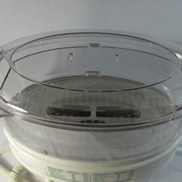 West Bend Vintage Electric Food Vegetable Egg Steamer Rice Cooker #86600 - Picture 4 of 5